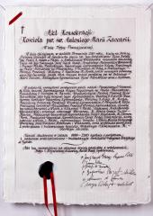 Akt konsekracji kościoła